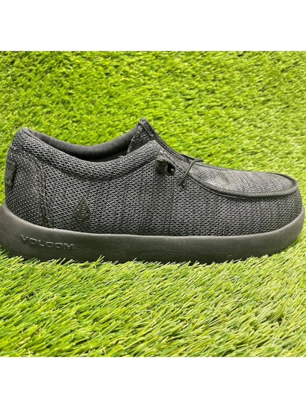 Volcom Chill SR Mens Size 8E Black Composite Toe Safety Working Slip-On Shoes